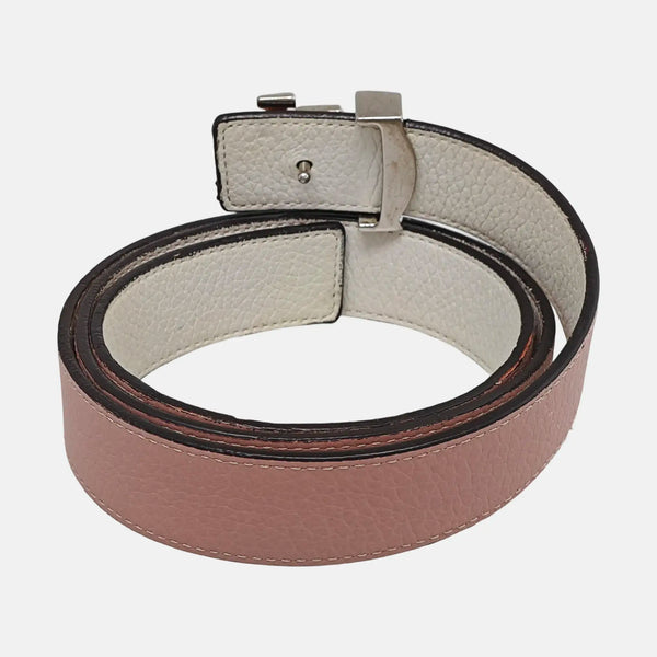 Leather Belt Red