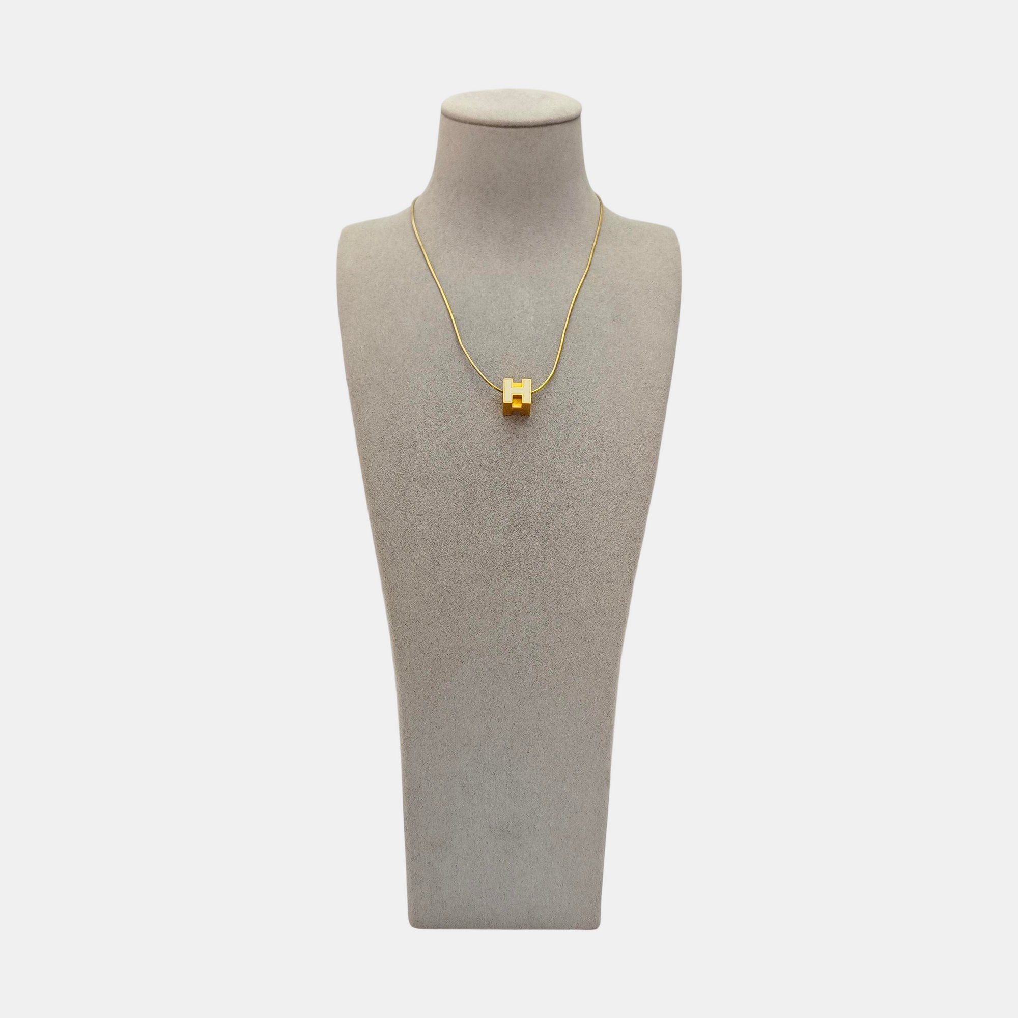 Cage D'h 925 Sterling Silver Gold Necklace