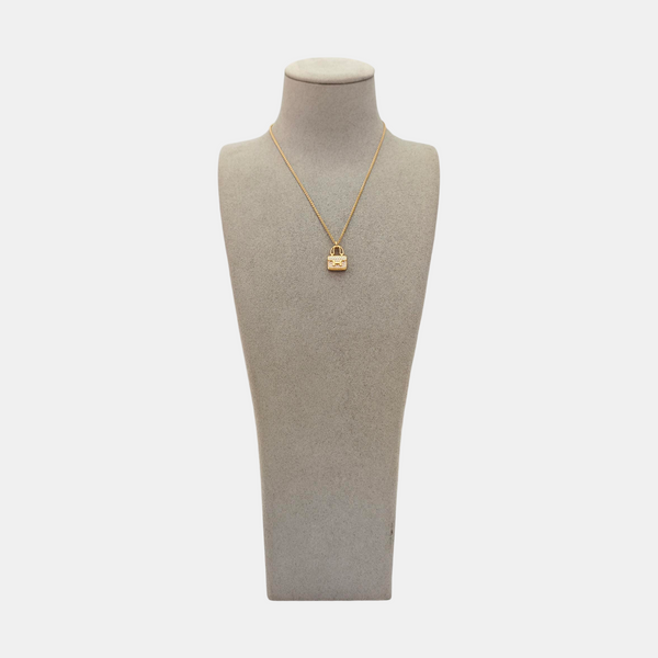 Amulettes Constance 18k Rose Gold Necklace