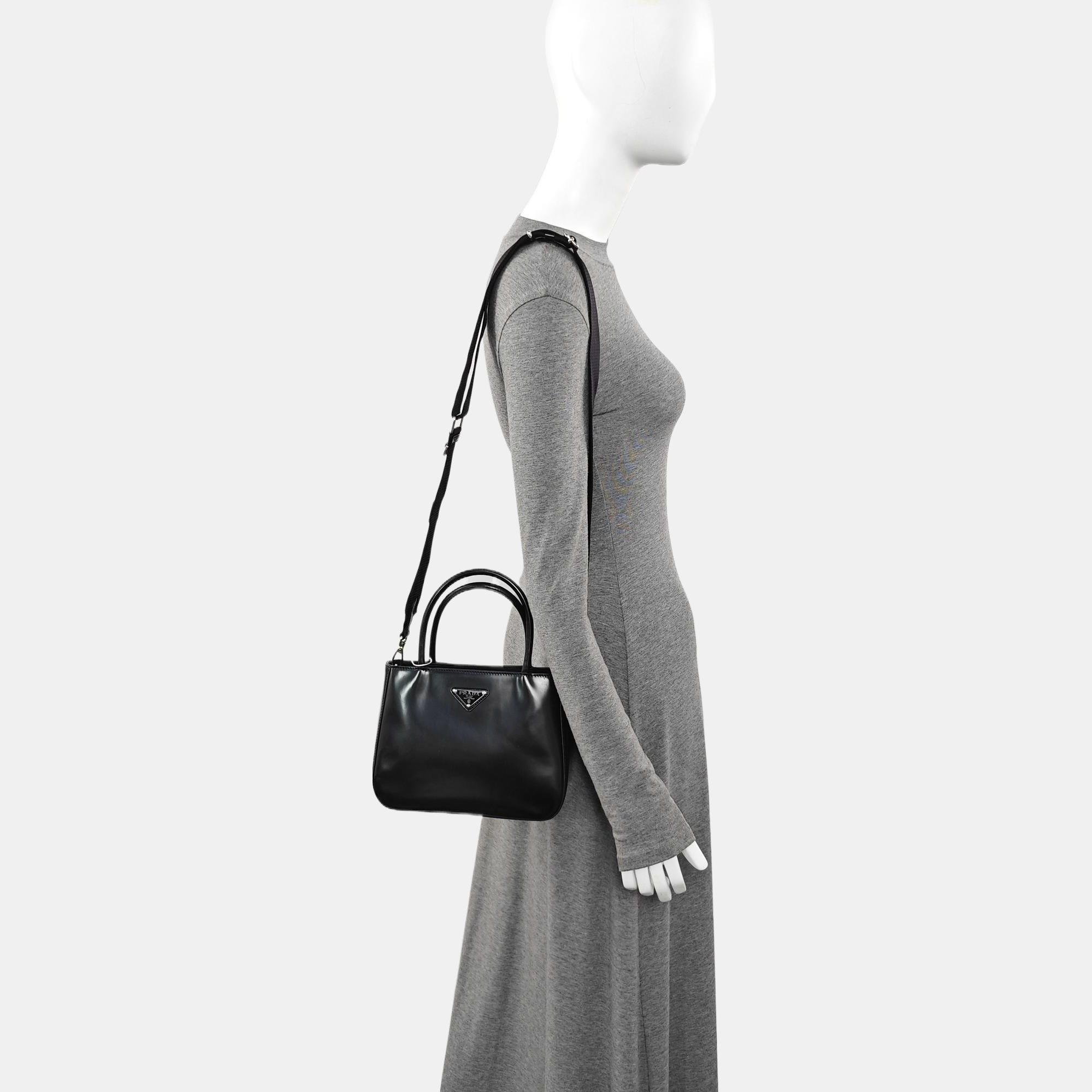 Calfskin Tote Bag Black