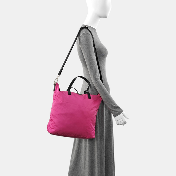 Nylon Shoulder Bag Pink