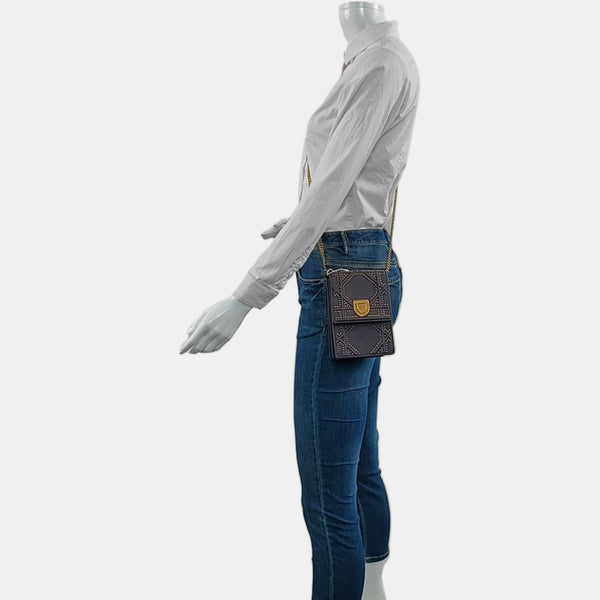 Diorama Cannage Denim Blue