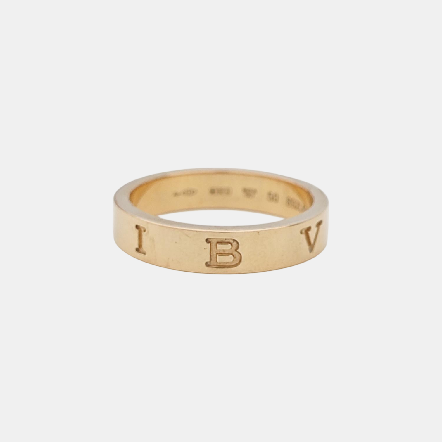 B.ZERO1 18k Rose Gold Ring EU 50