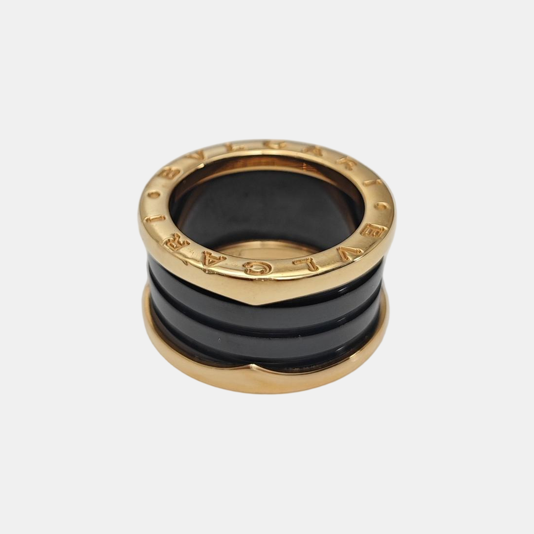 B.ZERO1 18k Rose Gold Ring EU 51