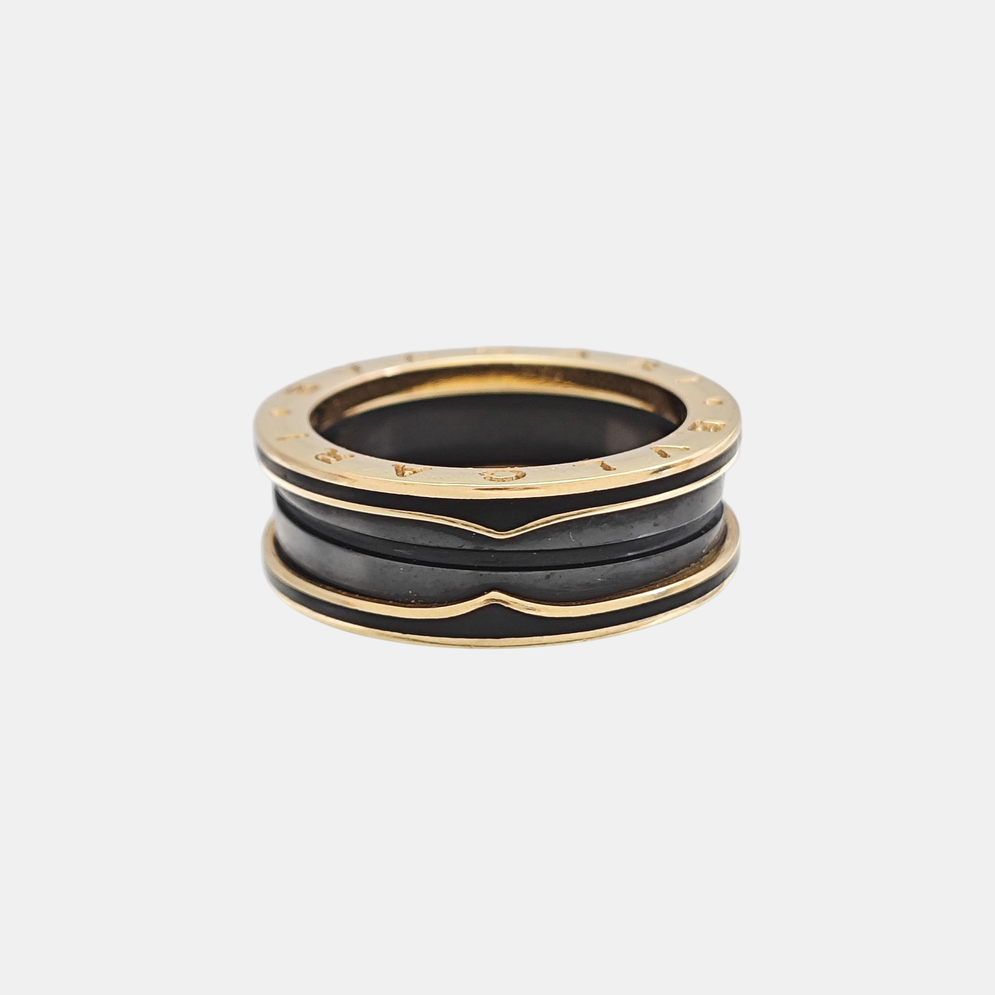 B.ZERO1 18k Rose Gold Ring EU 59