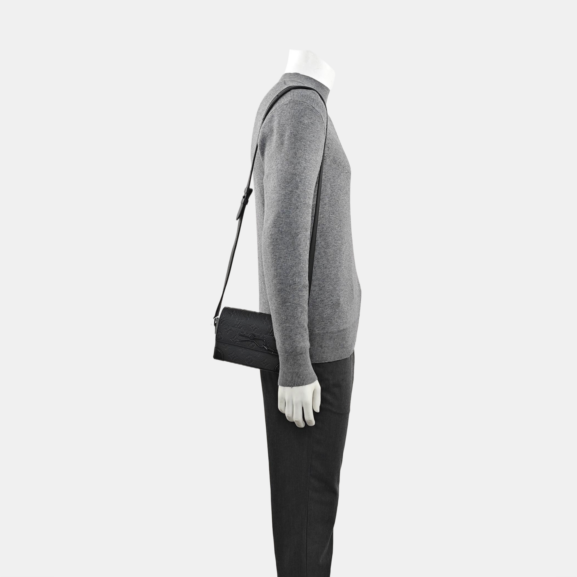 SOFT TRUNK Mini Monogram Calfskin Black