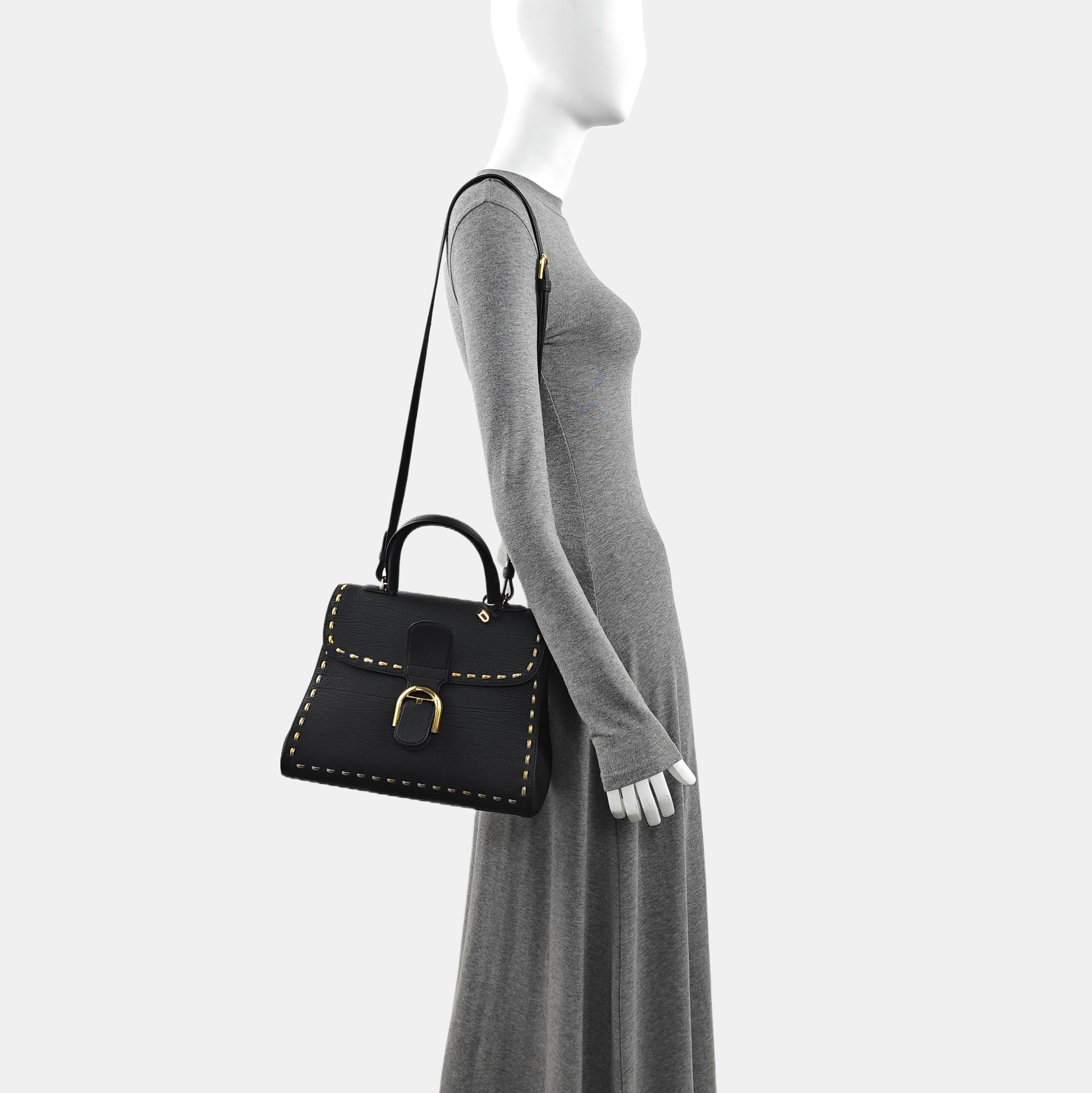 Brillant Calfskin Black