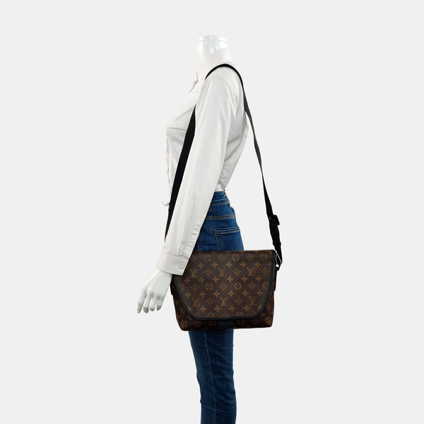 MAGNETIC Monogram Coated Canvas Brown