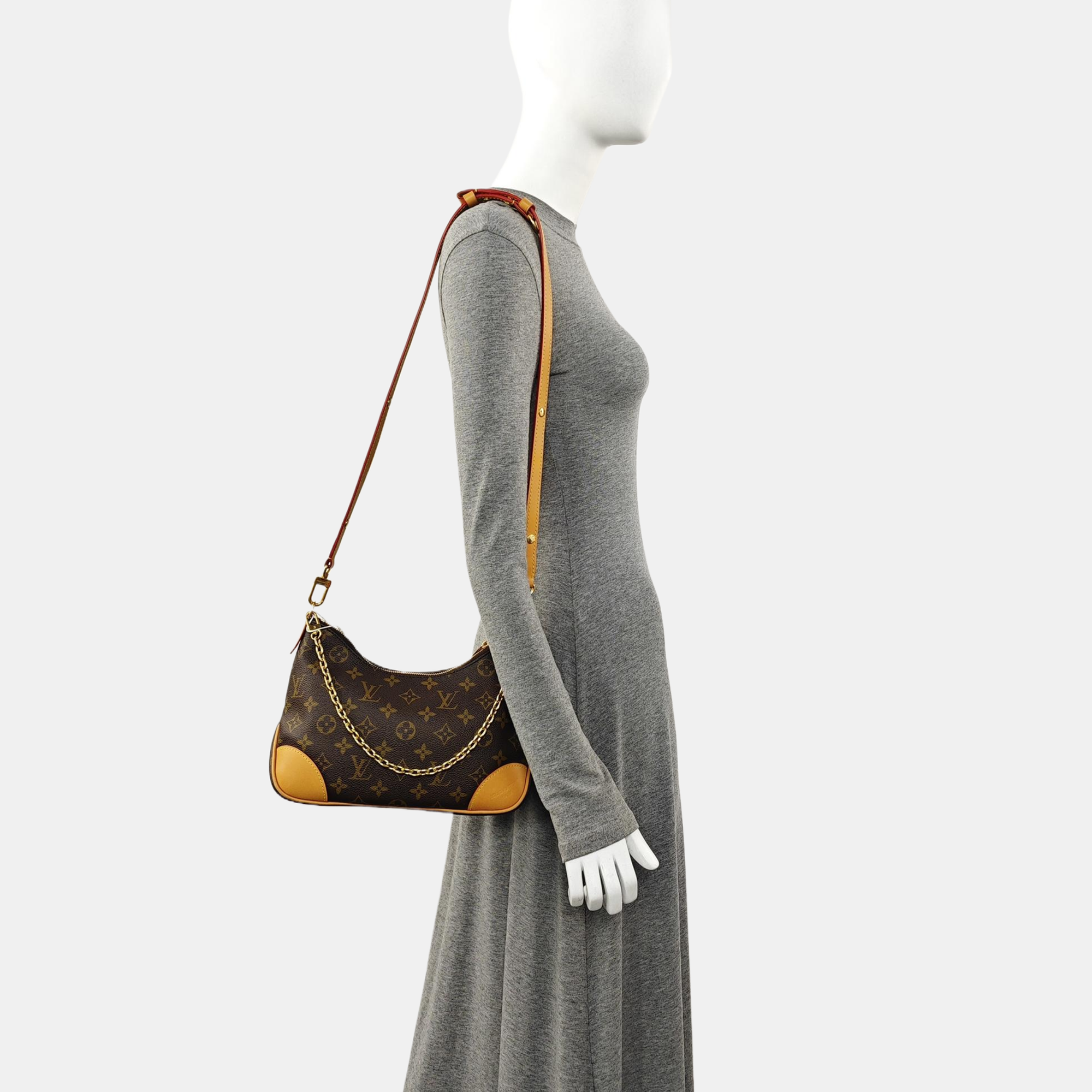 BOULOGNE Monogram Coated Canvas Brown