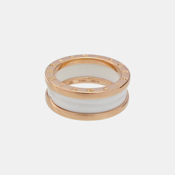 B.ZERO1 18k Rose Gold Ring EU 54