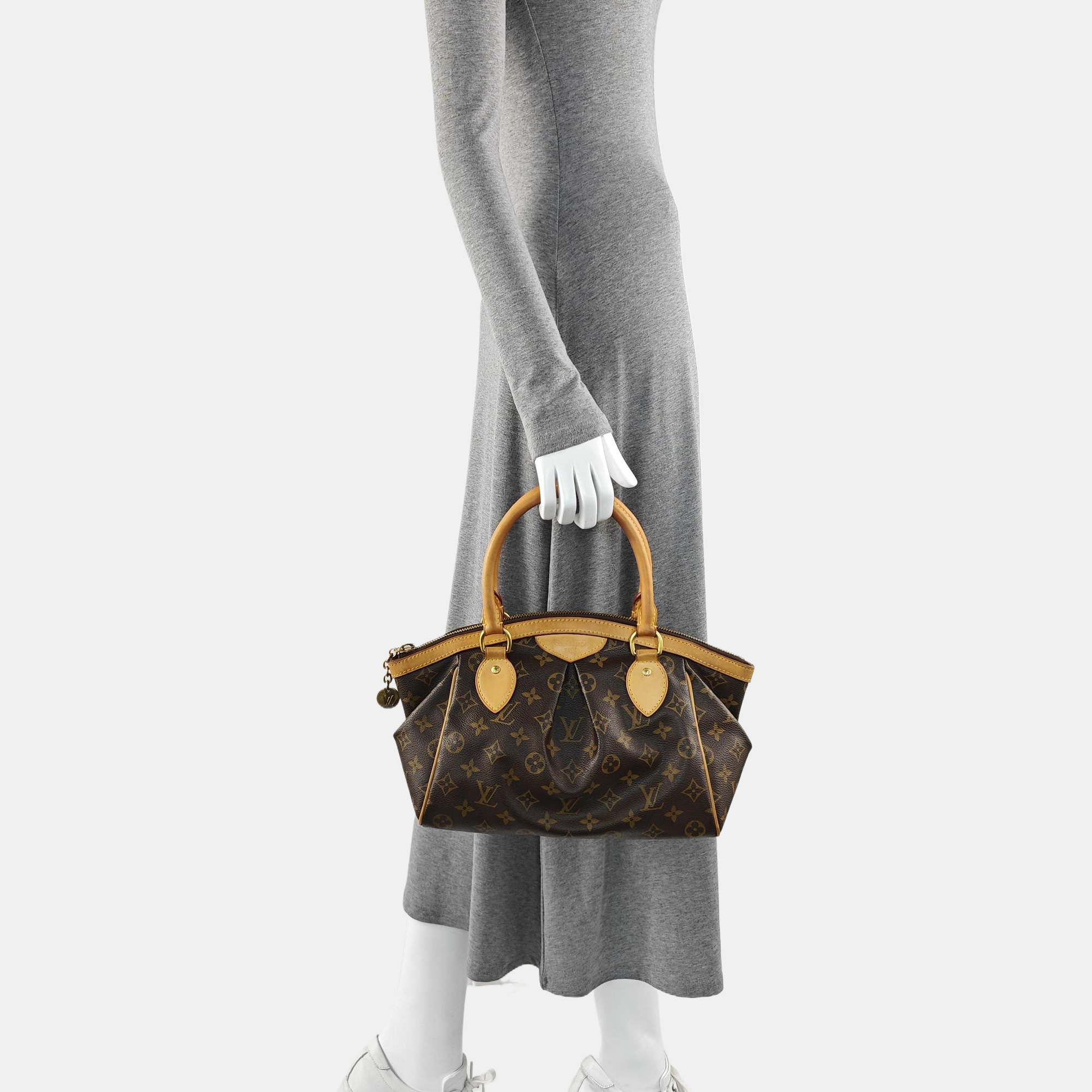 TIVOLI PM Monogram Coated Canvas Brown