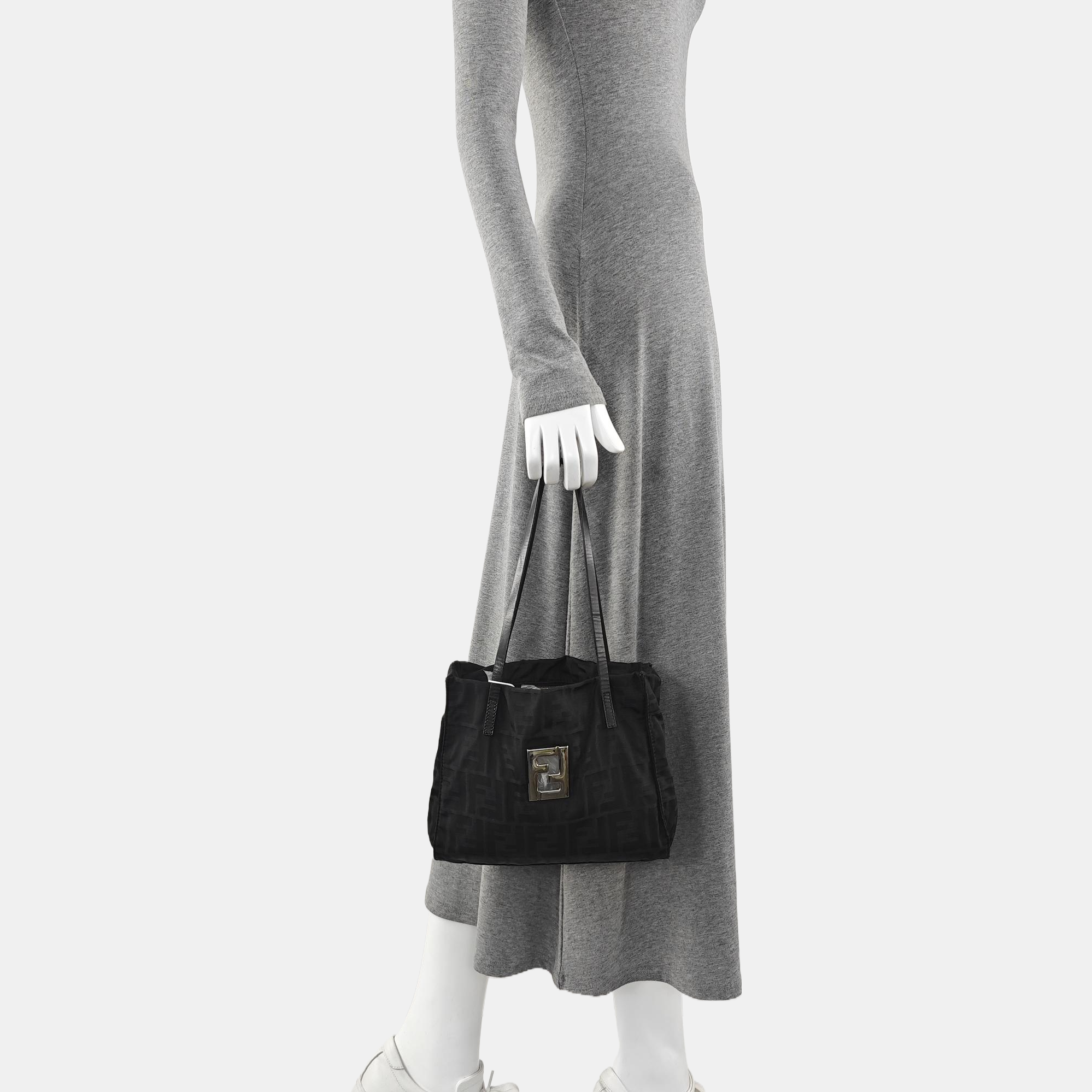 Fabric Tote Bag Black
