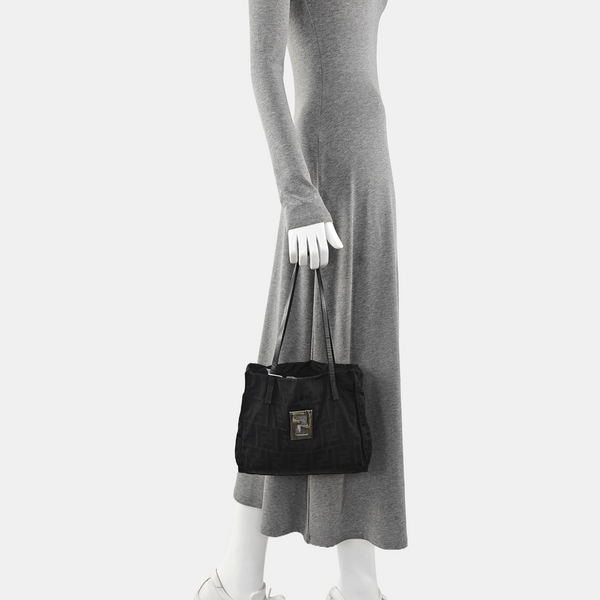 Fabric Tote Bag Black