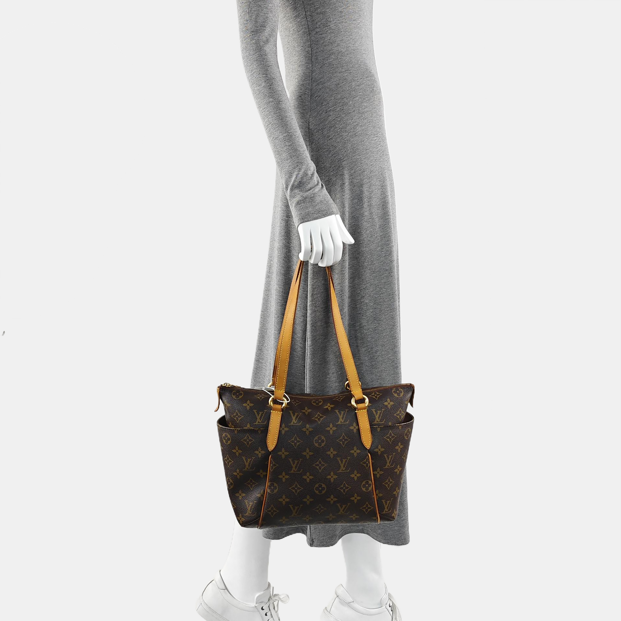 TOTALLY PM Monogram Coated Canvas Brown