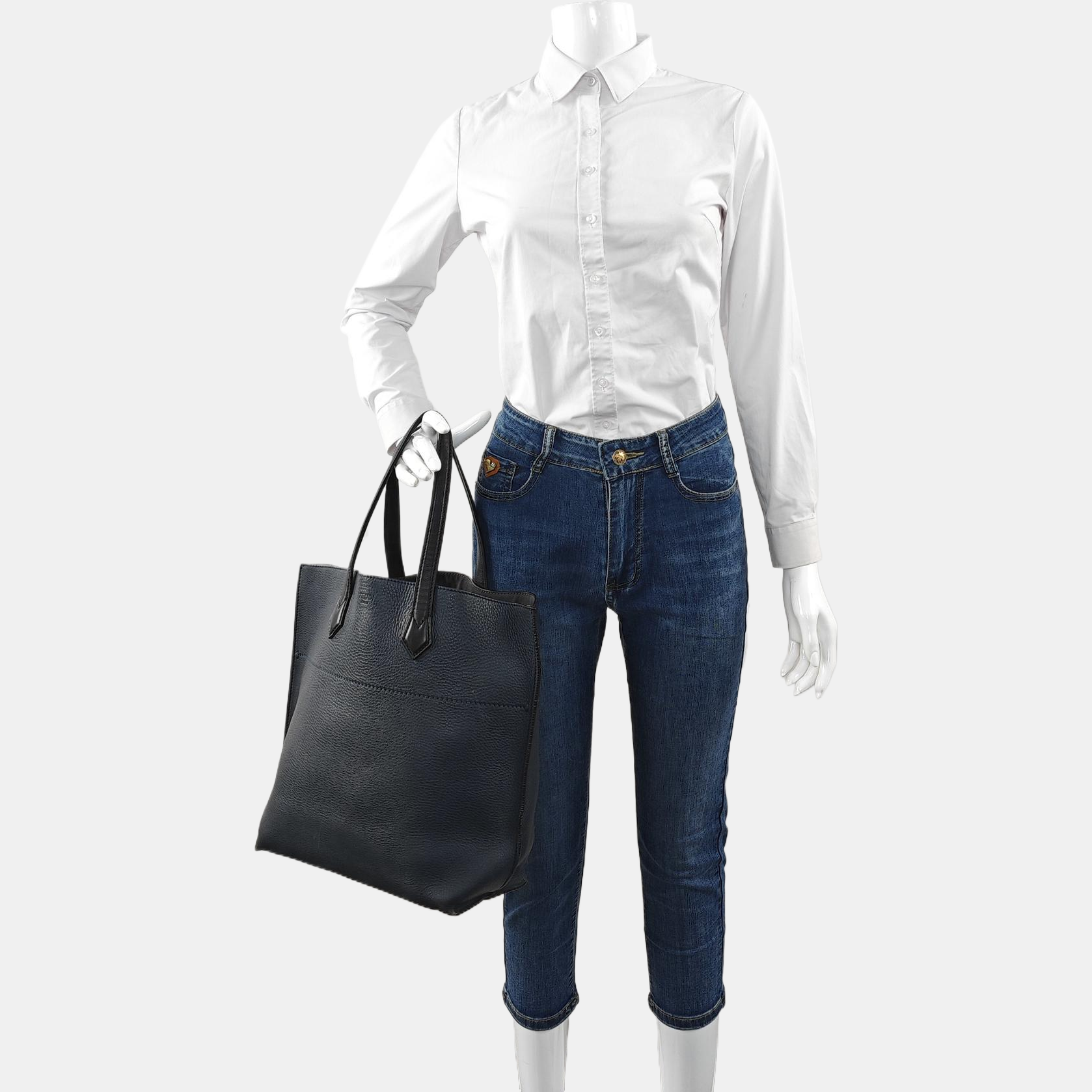 All In Calfskin Blue