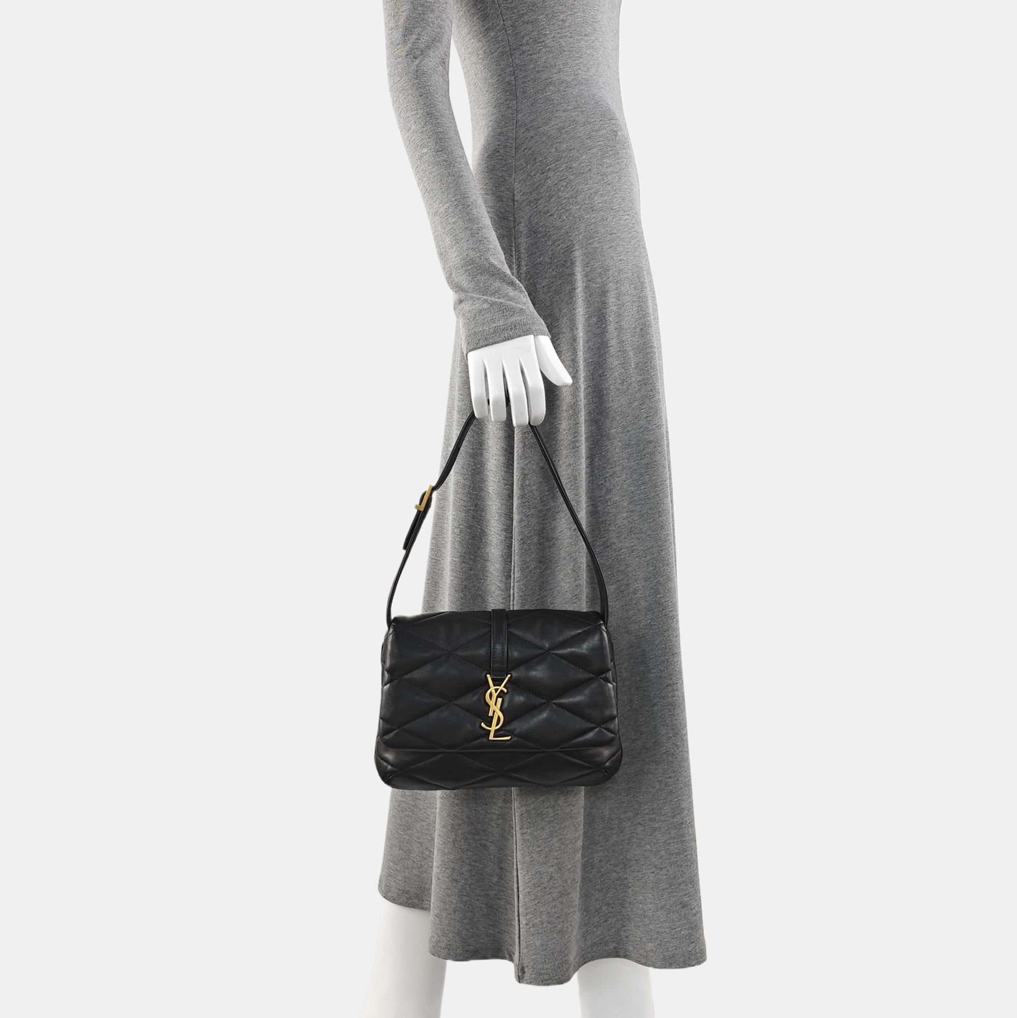 LE 57 Quilted Lambskin Black