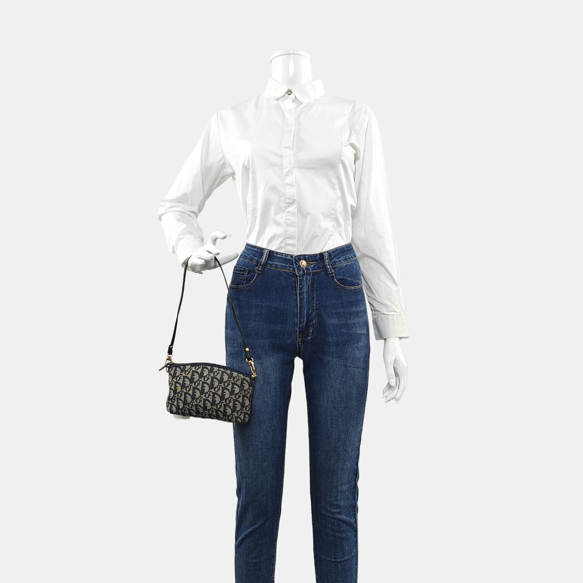 Oblique Canvas Blue
