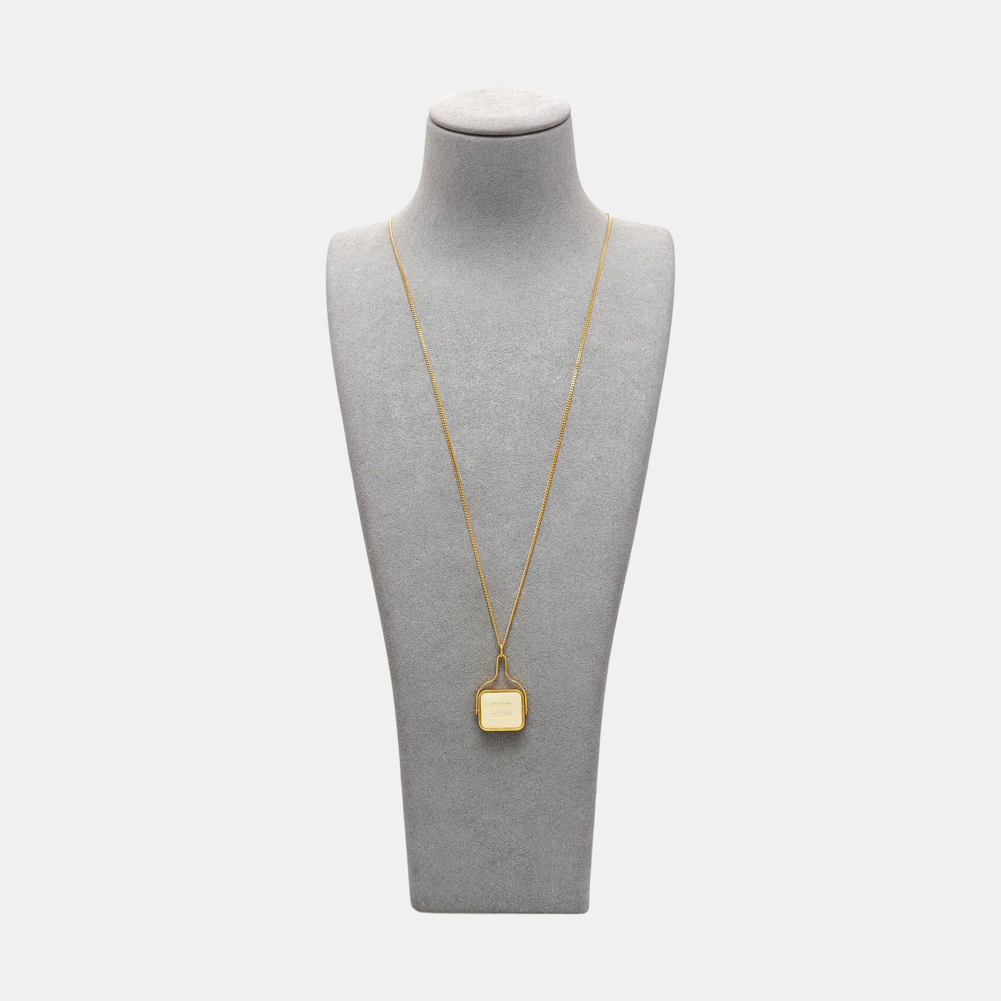 CELINE SEPARABLES Metal Gold Necklace