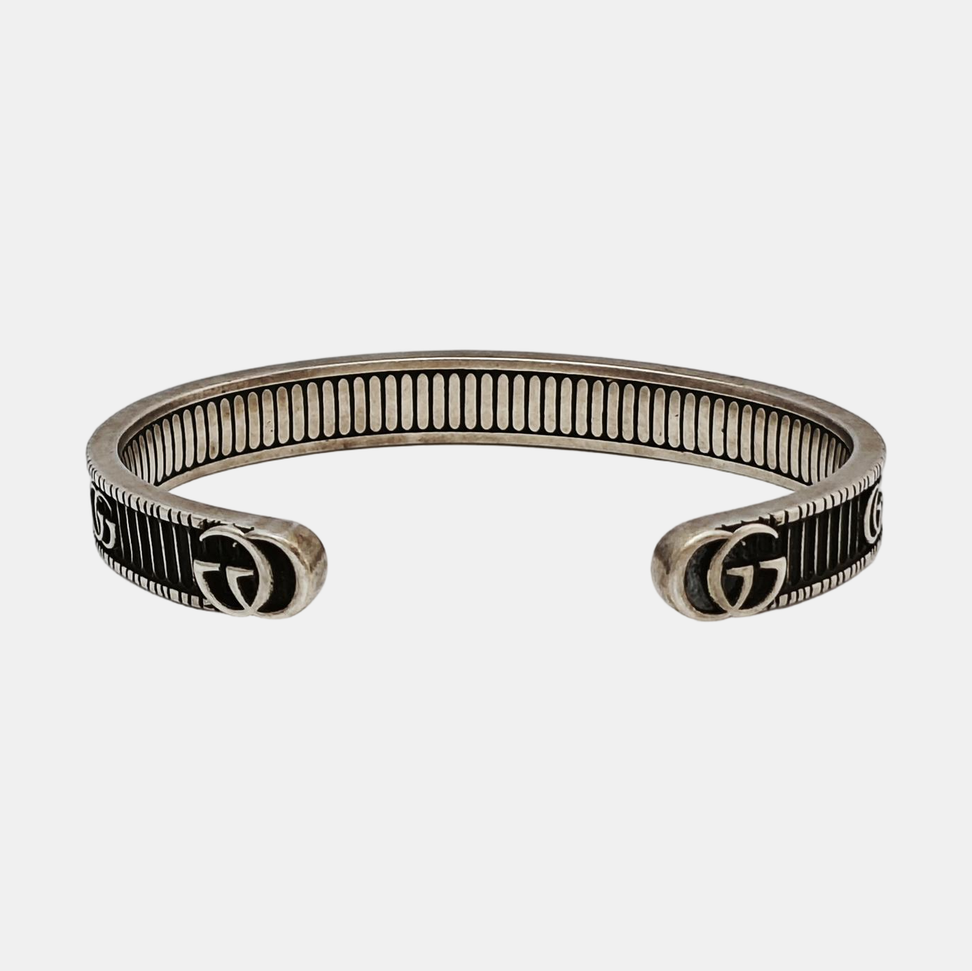 GG Running 925 Sterling Silver Bangle