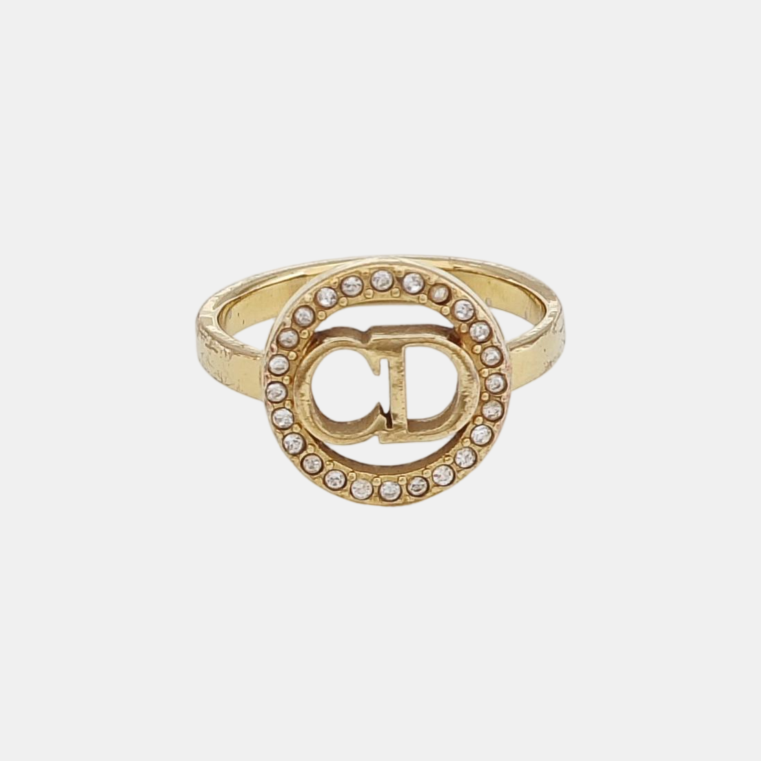 Clair D Lune Metal Gold Ring EU 51