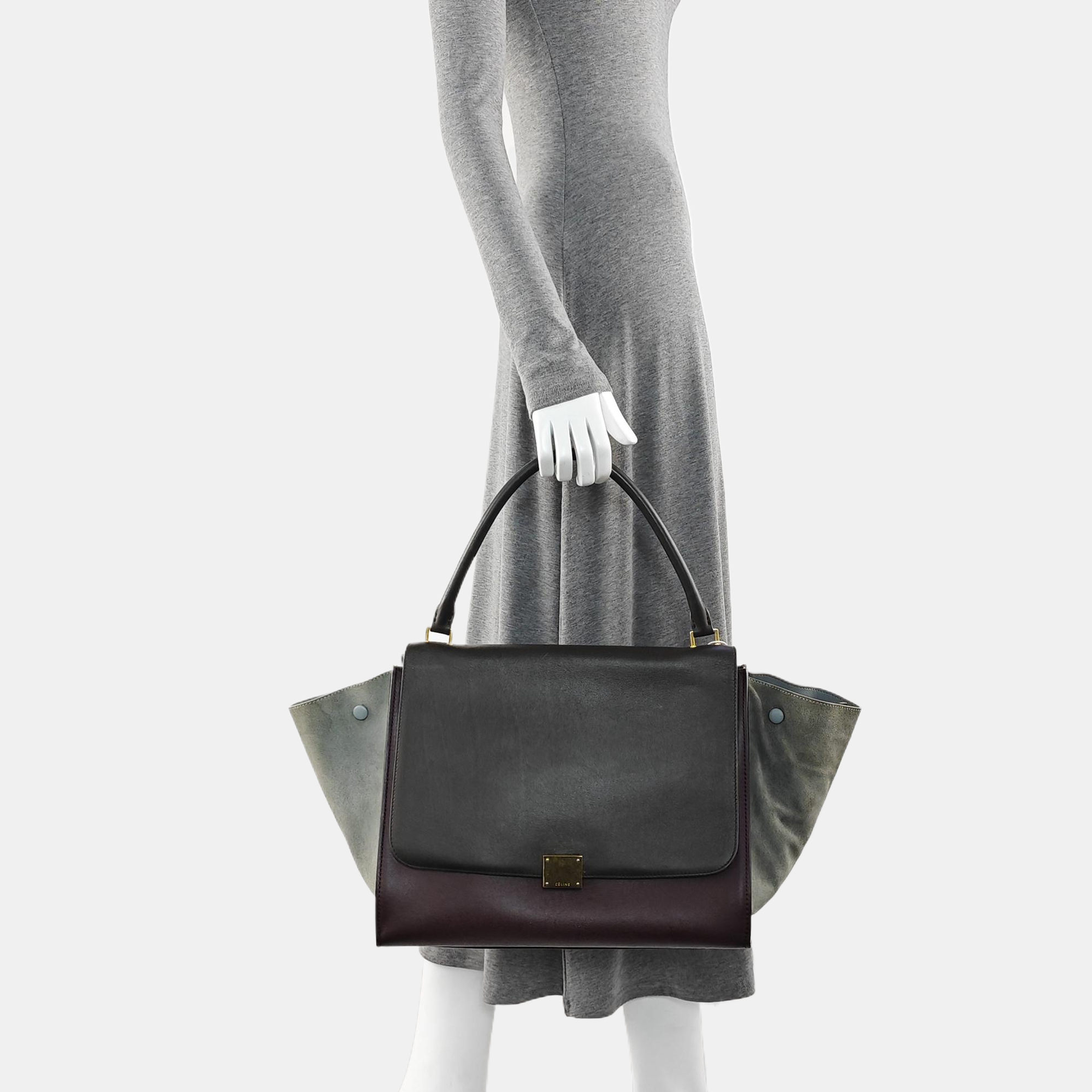 TRAPEZE Medium Calfskin Multicolor