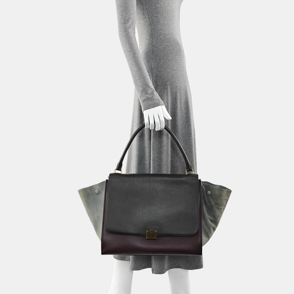 TRAPEZE Medium Calfskin Multicolor