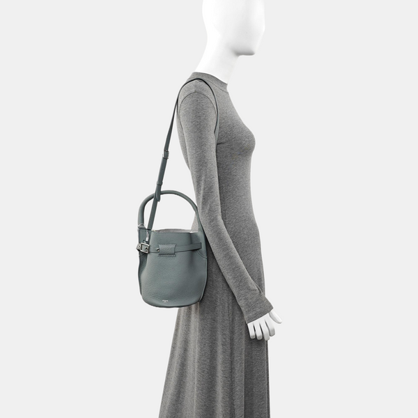 BIG BAG Nano Piel de Becerro Gris