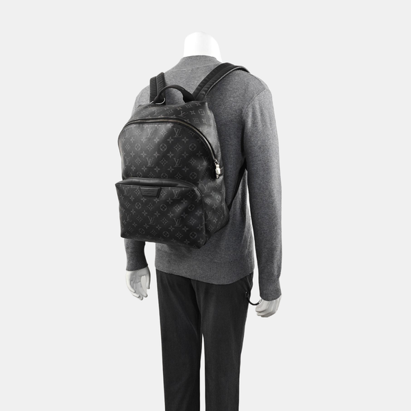 DISCOVERY PM Monogram Coated Canvas Black
