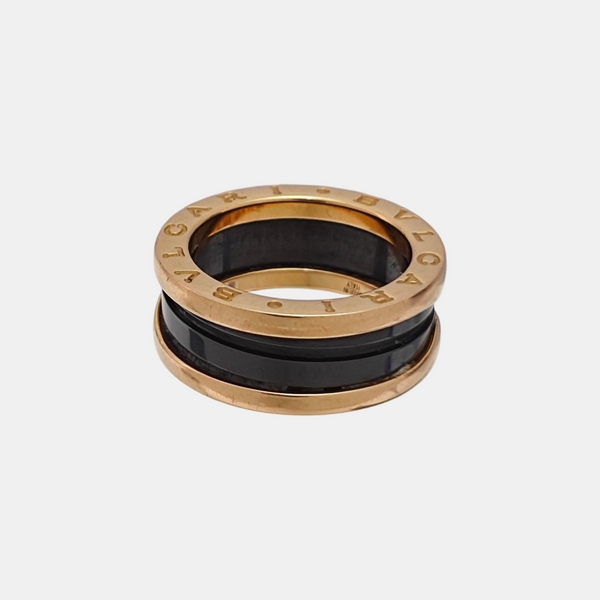 B.ZERO1 18k Rose Gold Ring EU 51