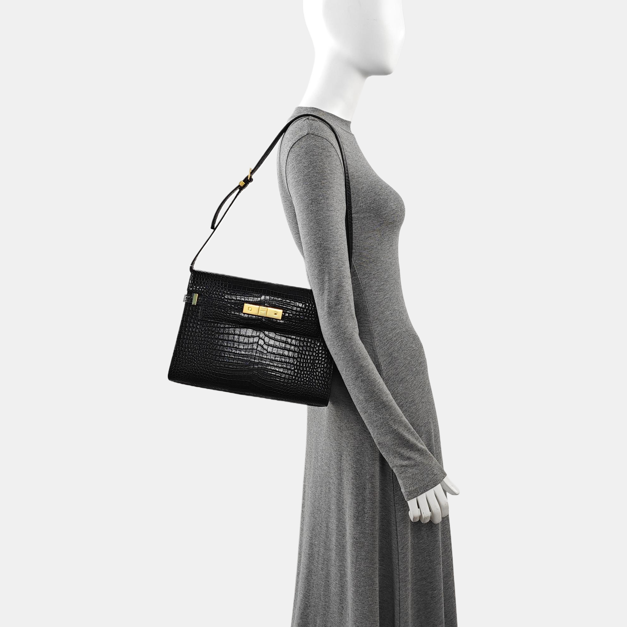 MANHATTAN Calfskin Black
