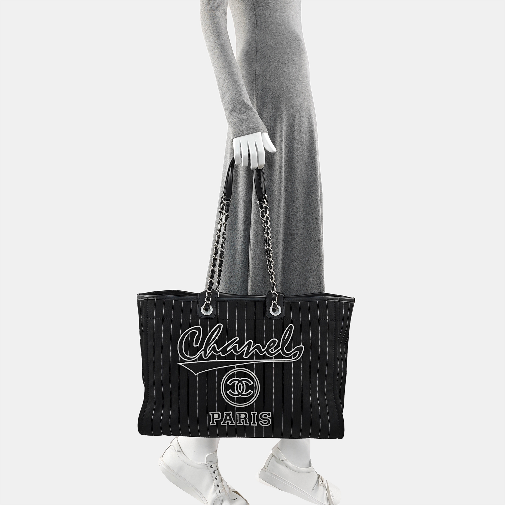 DEAUVILLE Large Canvas Black