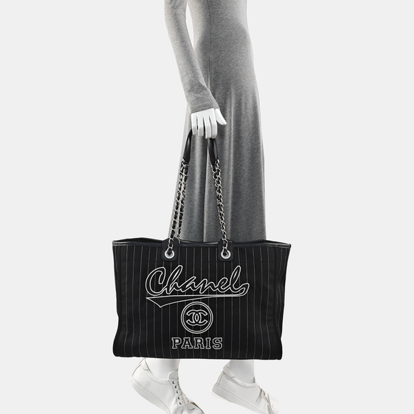 DEAUVILLE Large Canvas Black