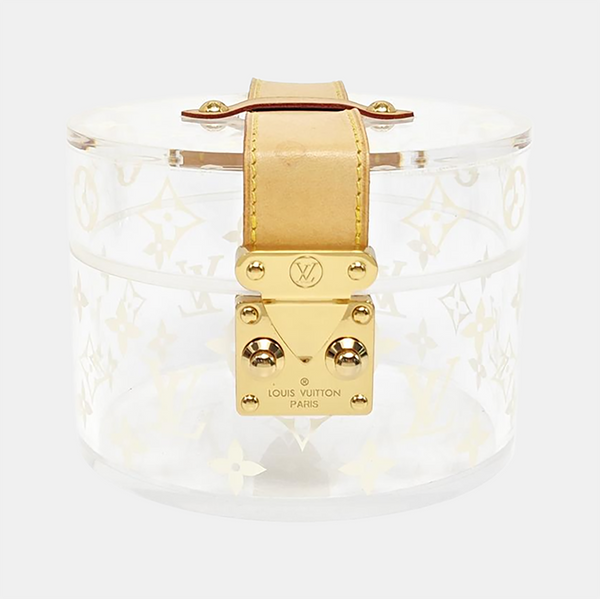 BOX SCOTT Monogram Plastic Clear