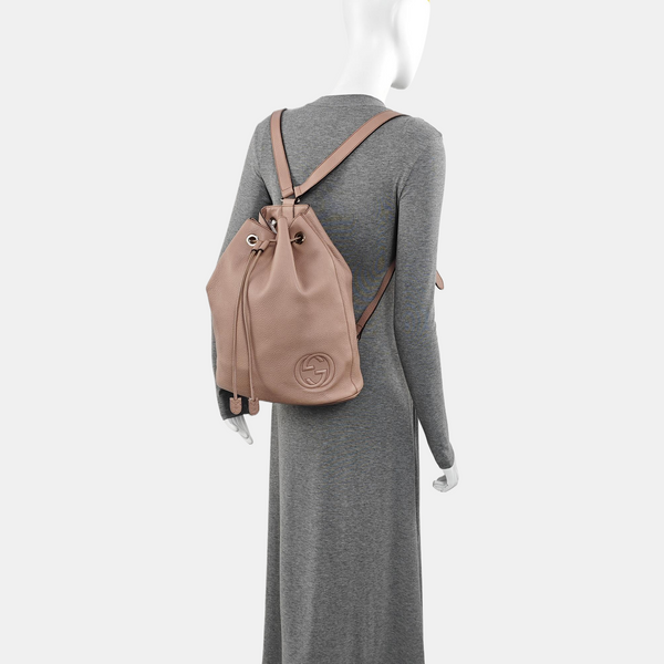 Soho Medium Calfskin Pink