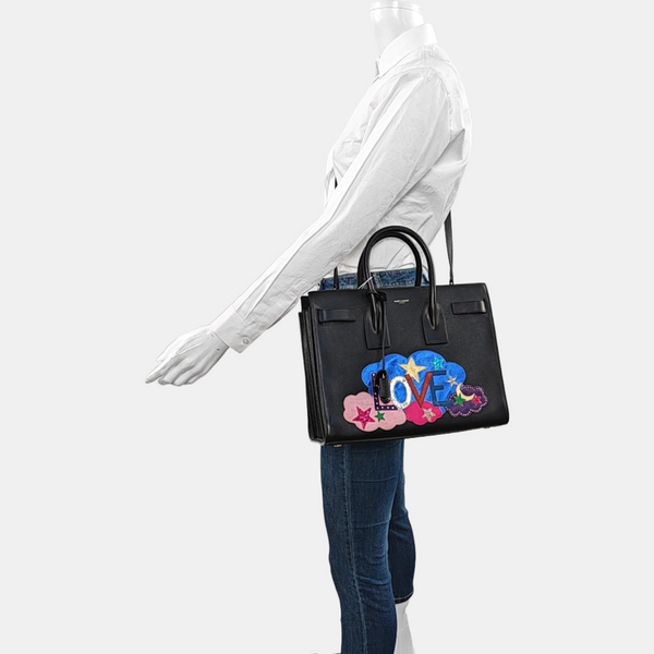 SAC DE JOUR Calfskin Black