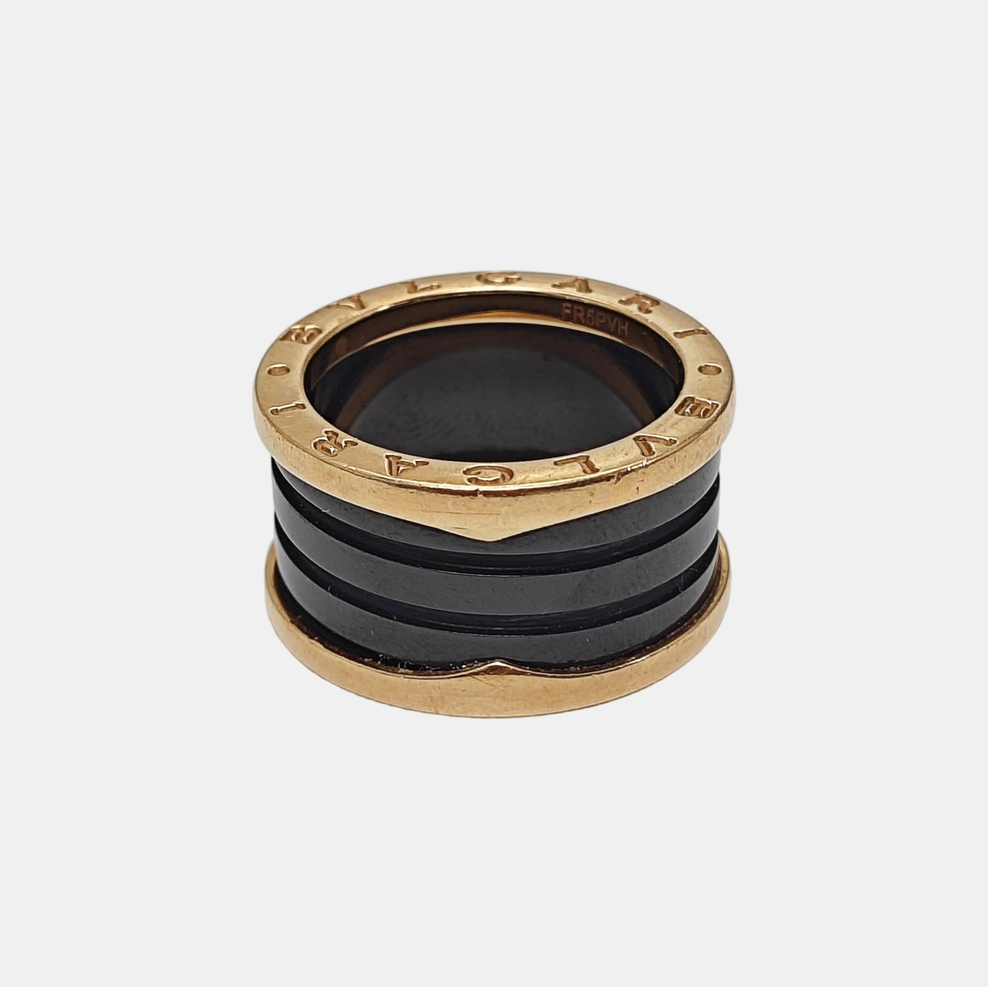 B.ZERO1 18k Rose Gold Ring EU 54