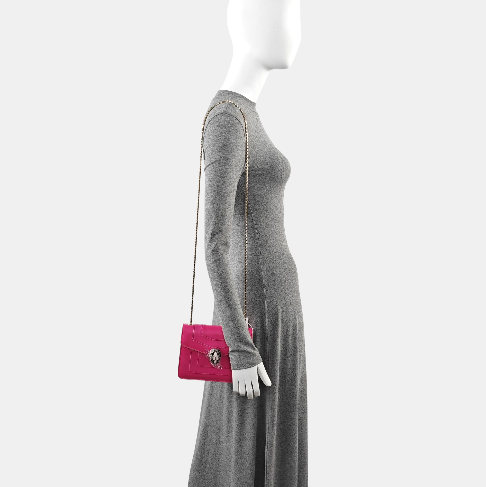 SERPENTI FOREVER Calfskin Pink
