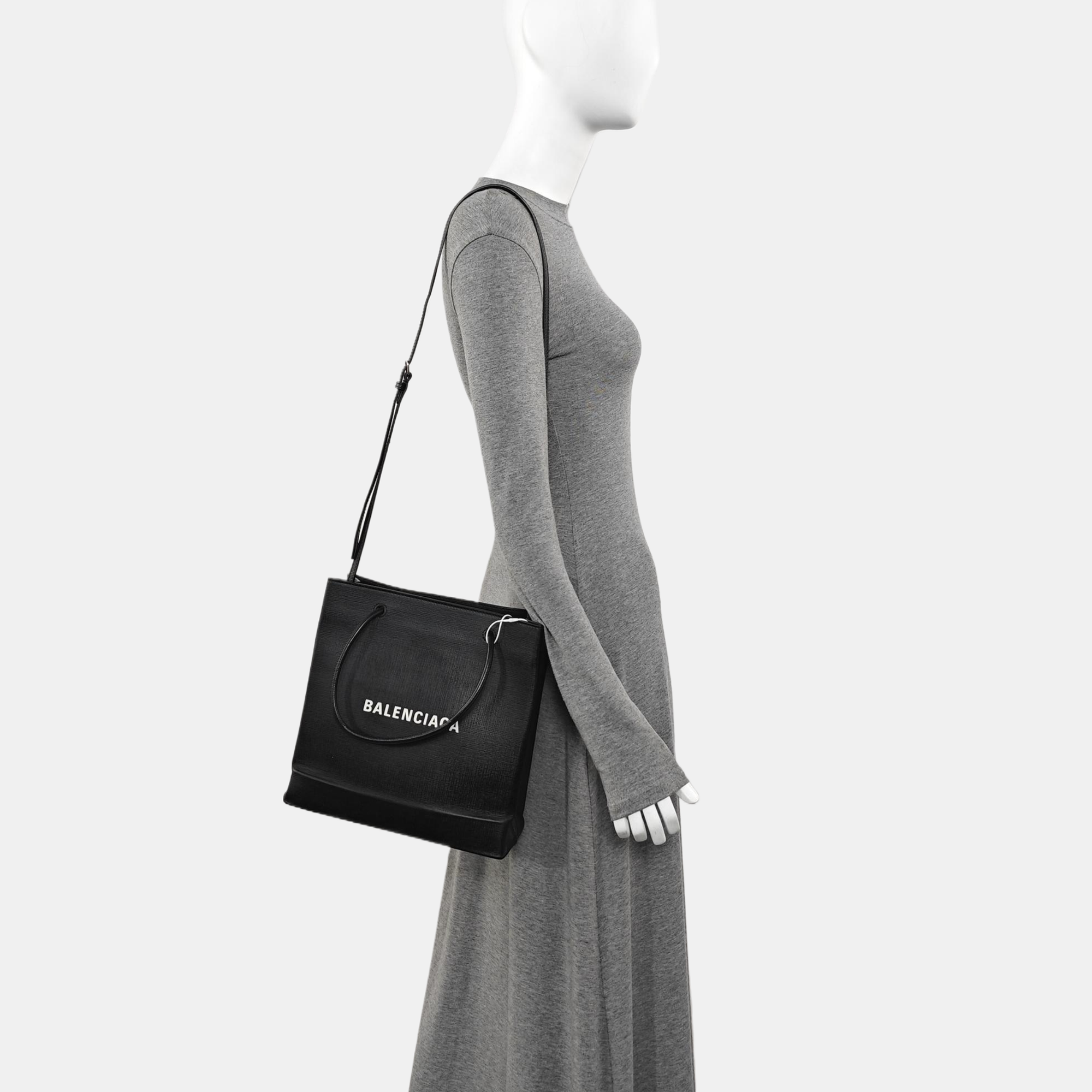 Calfskin Tote Bag Black