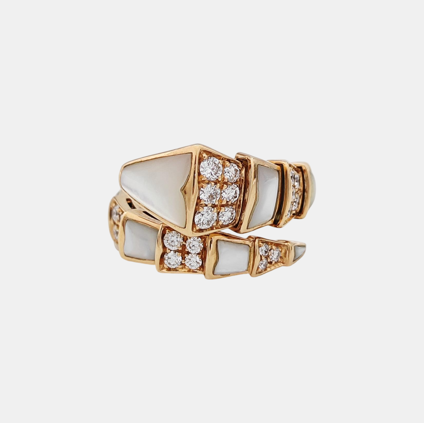 SERPENTI 18k Rose Gold Ring EU 48