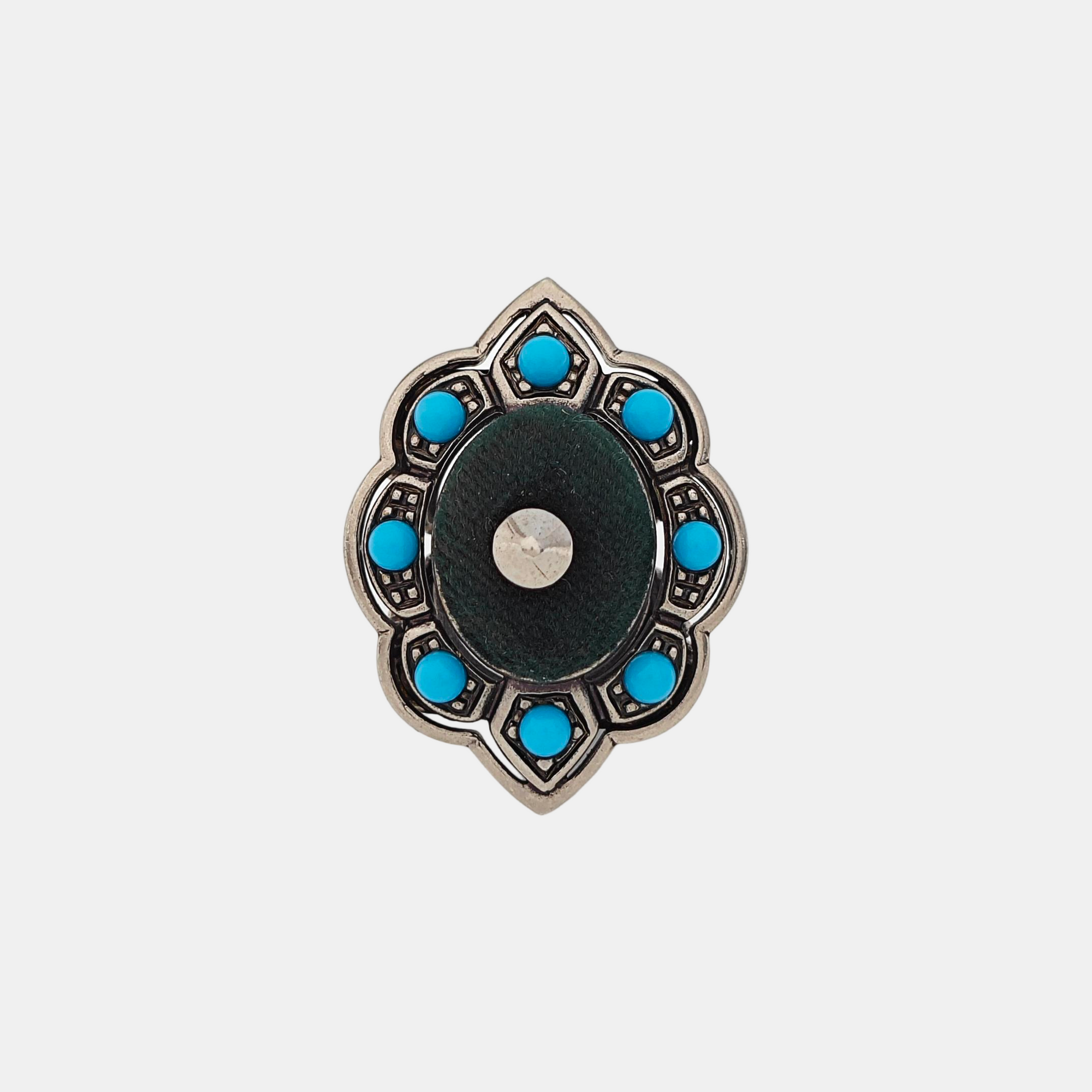Metal Silver Ring EU 46