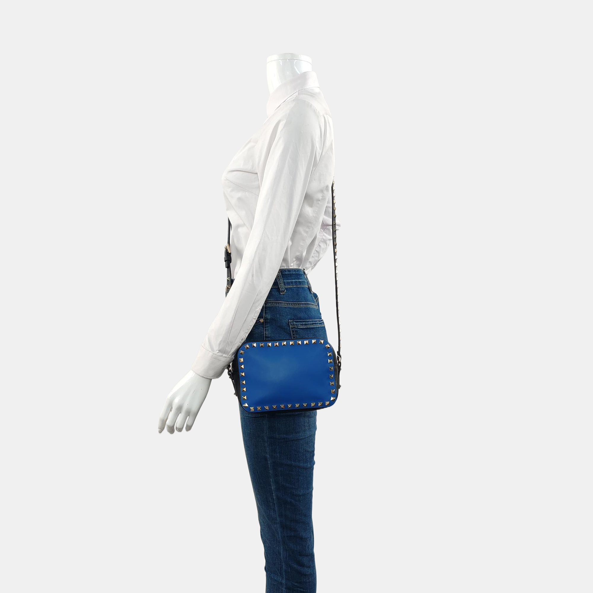 Rockstud Calfskin Multicolor
