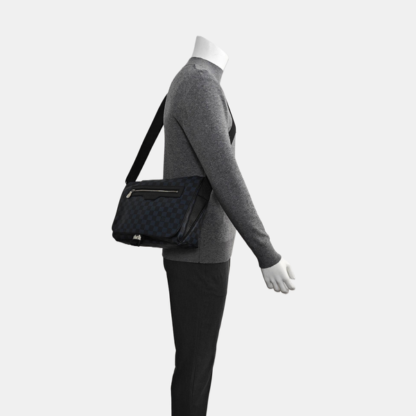 MATCHPOINT Damier Coated Canvas Blue