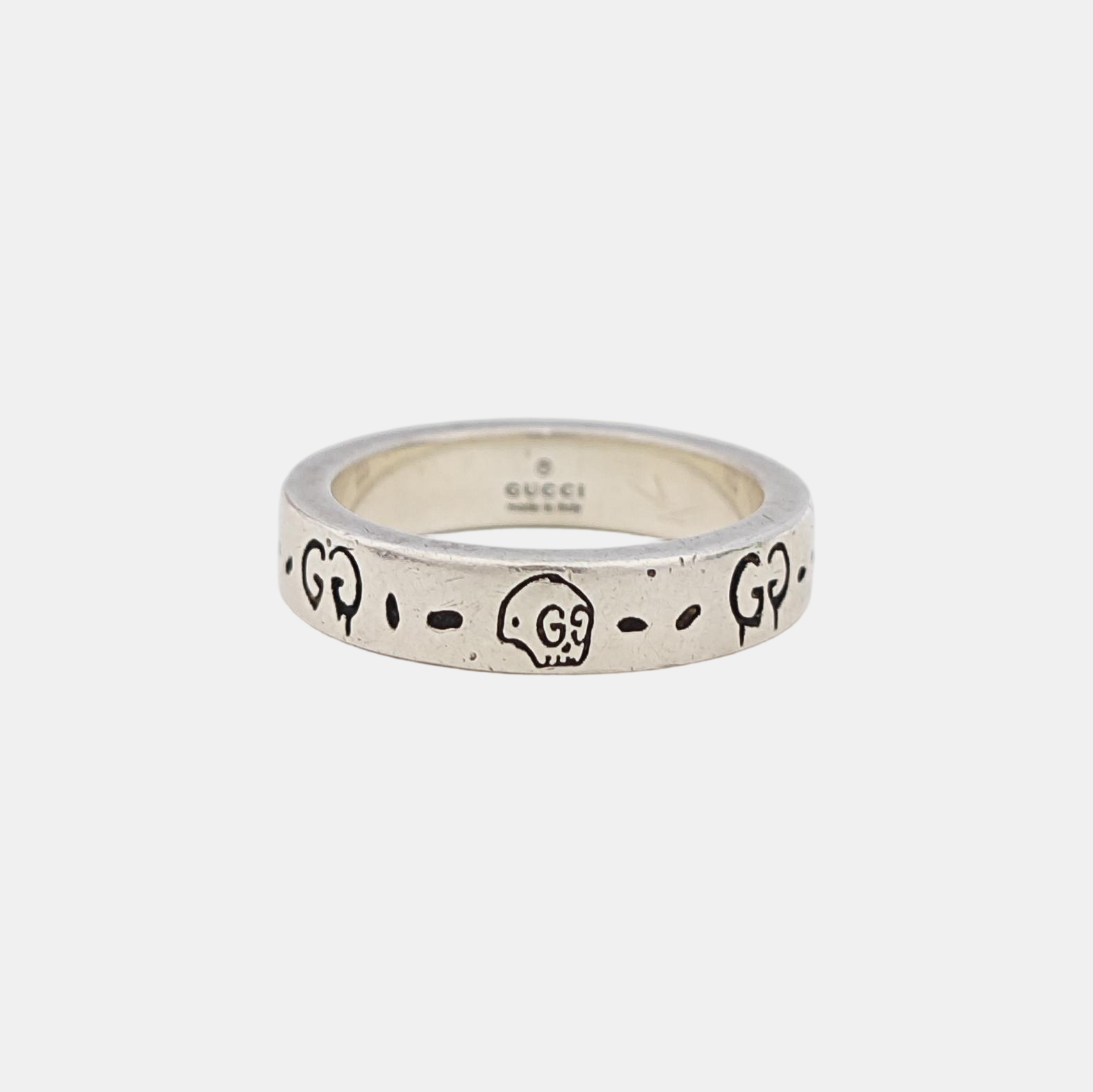 925 Sterling Silver Ring HK 8