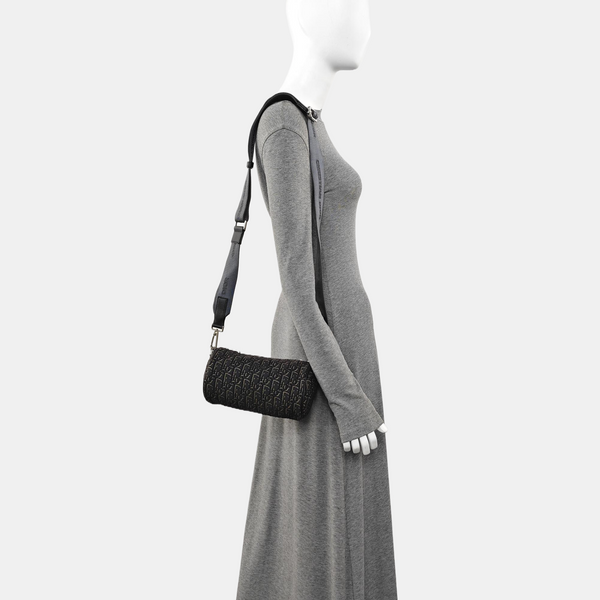 Roller Oblique Canvas Black