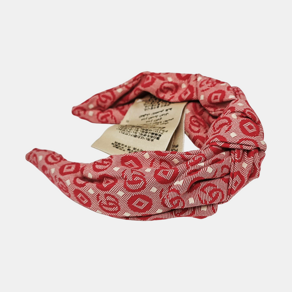 Cotton Hairband Red