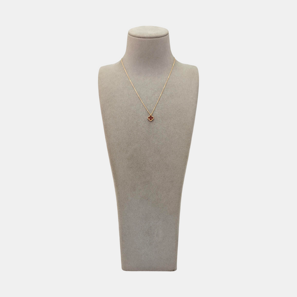 Sweet Alhambra 18k Rose Gold Necklace
