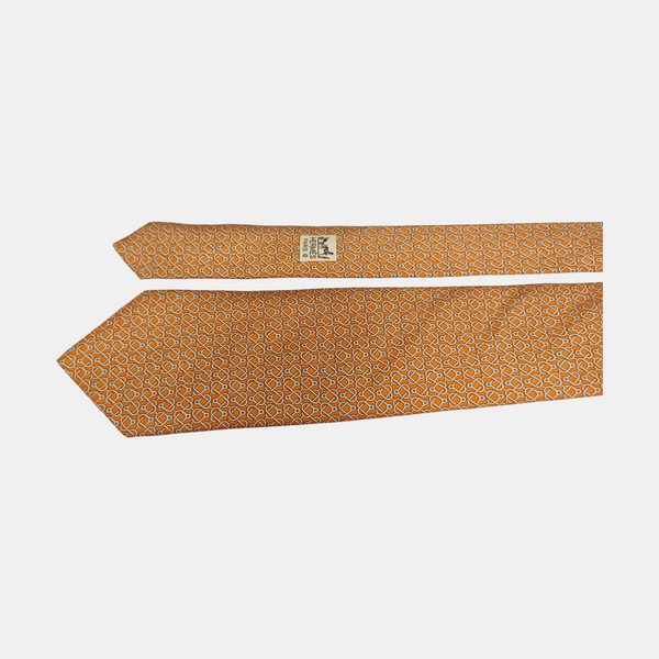Mulberry Silk Tie Orange