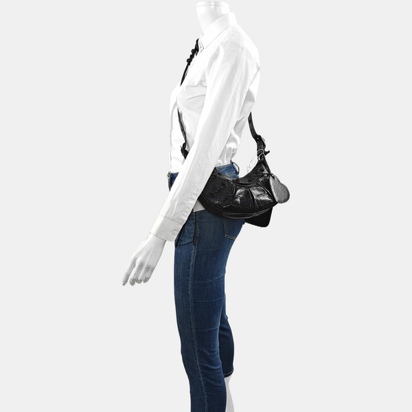 Le Cagole Small Calfskin Black