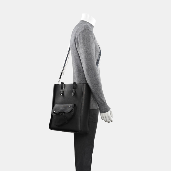 Calfskin Tote Bag Black