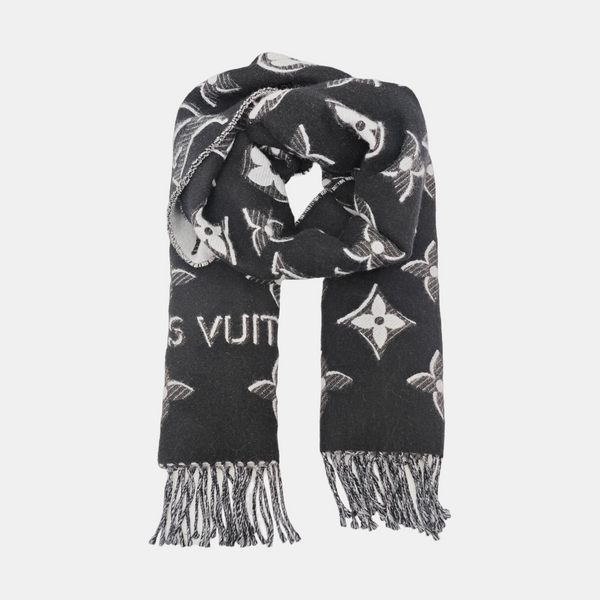Wool Scarf Black